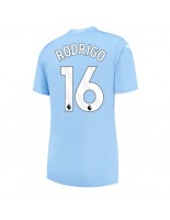 Manchester City Rodri Hernandez #16 Kotipaita Naisten 2023-24 Lyhythihainen